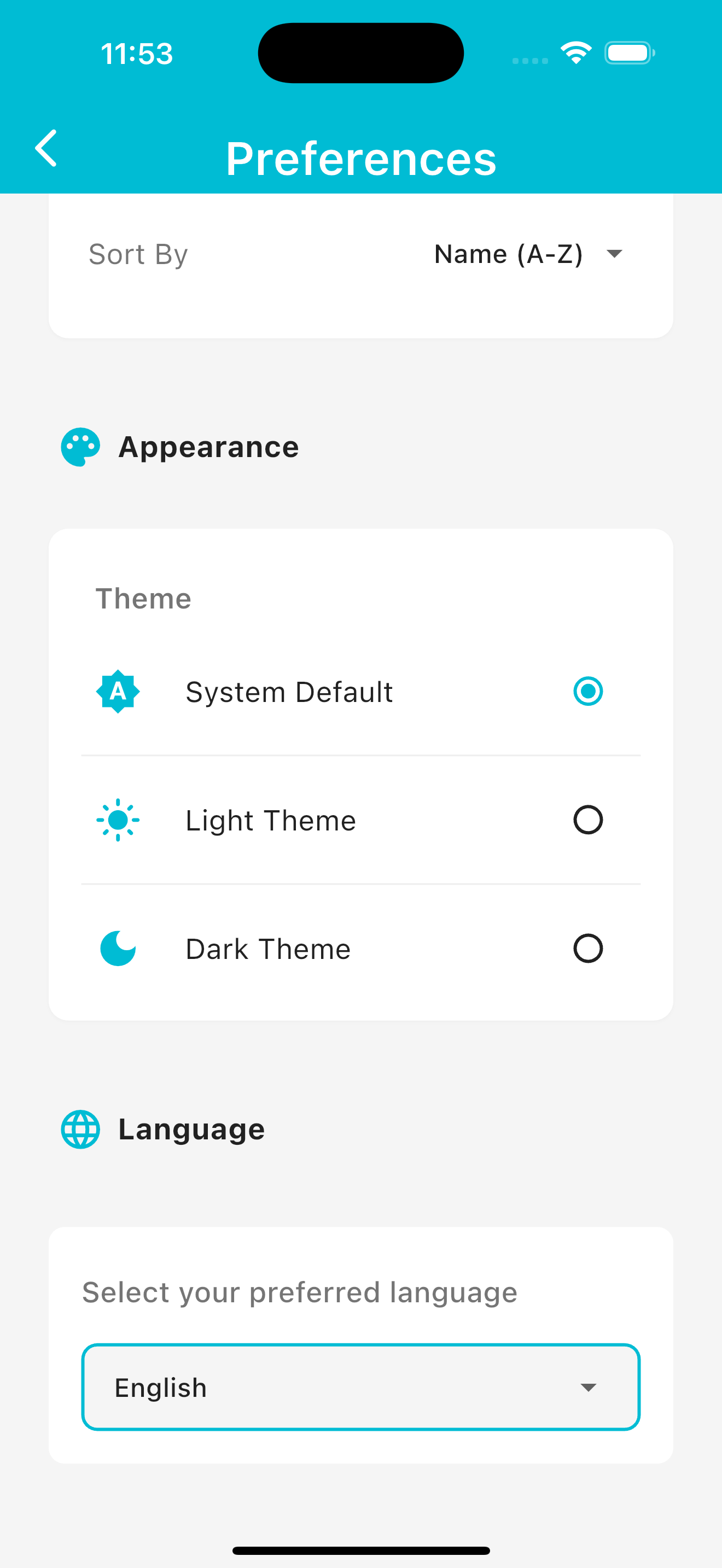 Xpenzora Expense App Screenshot